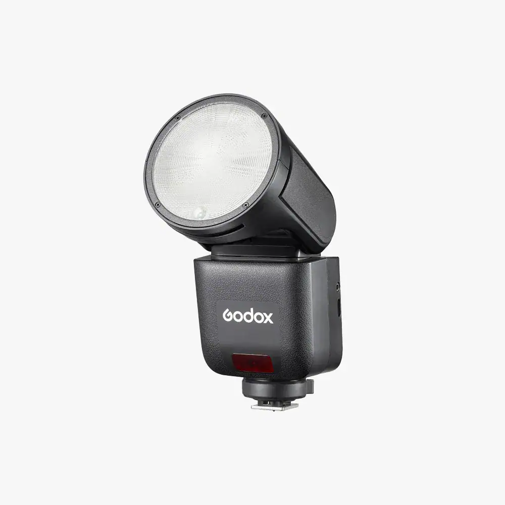 <span class="marke">Godox </span>V1 <span class="sb">Mid </span>Speedlite