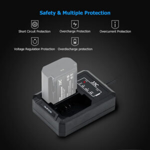 JJC Dual Akku-Ladegerät USB-C für Sony NP-FZ100