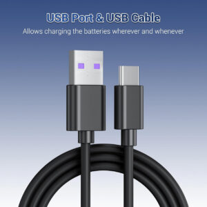 JJC Dual Akku-Ladegerät USB-C für Sony NP-FZ100