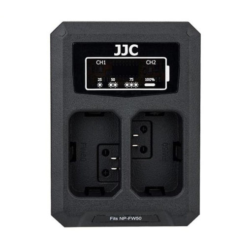 <span class="marke">JJC </span>USB Dual Battery Charger