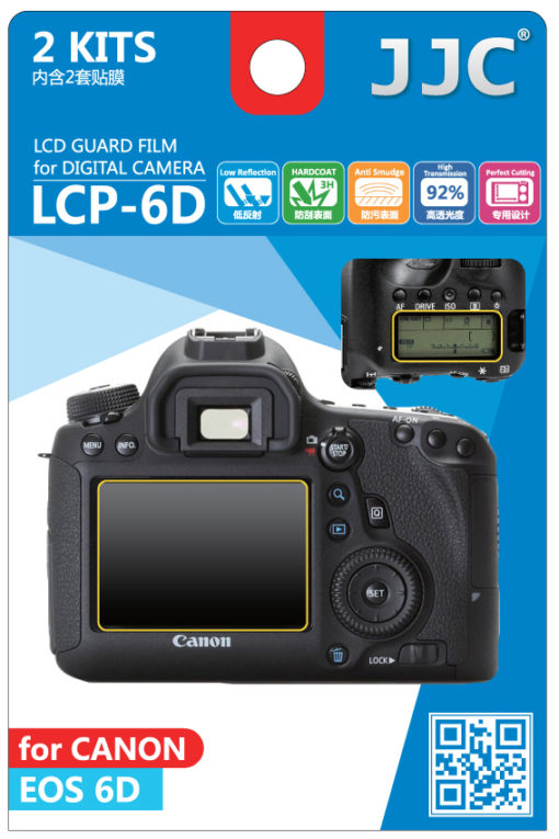 Displayschutz Canon EOS6D