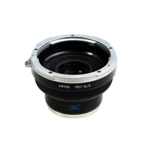 Pentax 67 auf Sony E (x0.7) Baveyes Objektivadapter