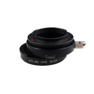 Nikon F auf Sony E Shift Adapter