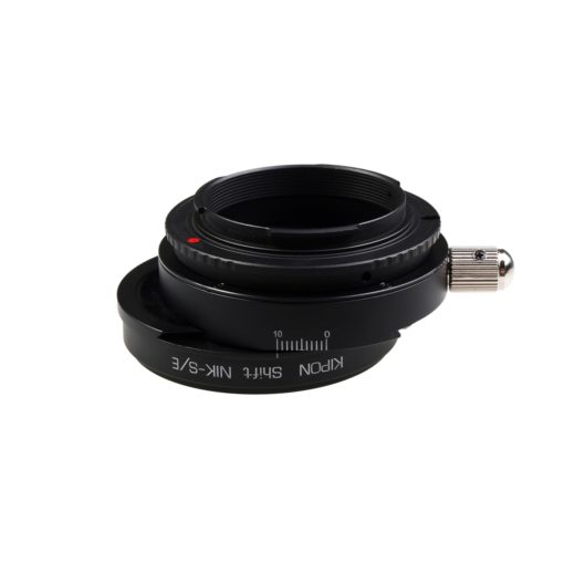 Nikon F auf Sony E Shift Adapter