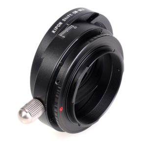 Olympus OM auf Sony E Shift Adapter