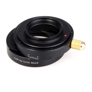 Pentax K auf MFT Shift Adapter