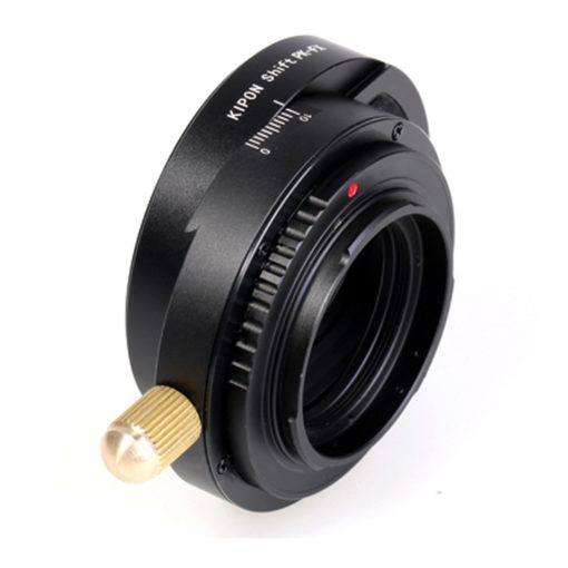 Pentax K auf Fuji X Shift Adapter