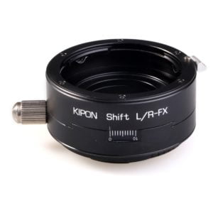 Leica R auf Fuji X Shift Adapter
