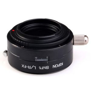 Leica R auf Fuji X Shift Adapter