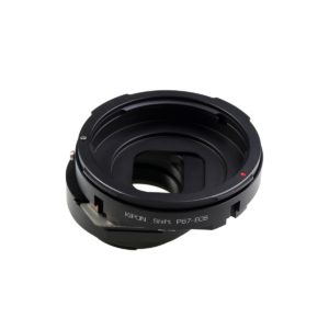 Pentax 67 auf Canon EOS Shift Adapter