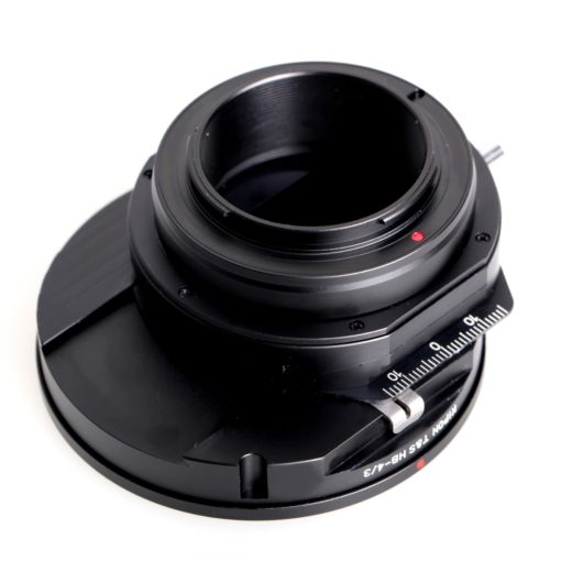 Hasselblad auf MFT PRO Tilt/Shift-Adapter