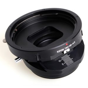 Hasselblad auf MFT PRO Tilt/Shift-Adapter