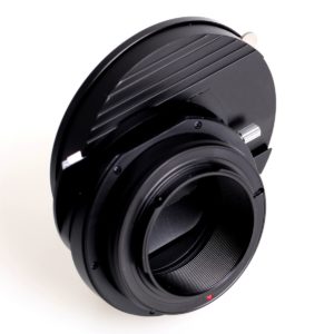 Hasselblad auf MFT PRO Tilt/Shift-Adapter