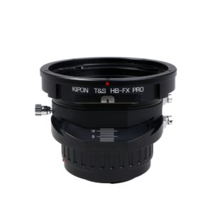 Hasselblad auf Fuji X PRO Tilt/Shift-Adapter