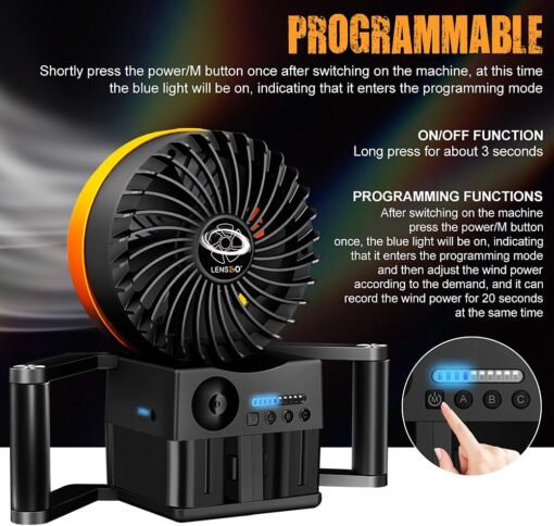 Lensgo Windmaschine Typhoon 1