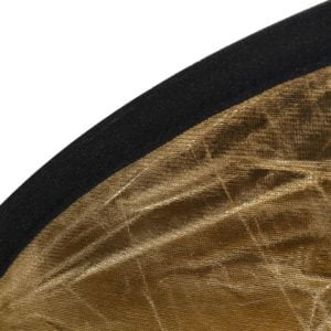 2in1 Faltreflektor gold/silber 60x90cm