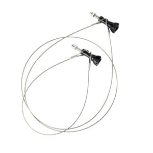 Sicherungsleinen-Set aus Edelstahl, 40 & 100cm