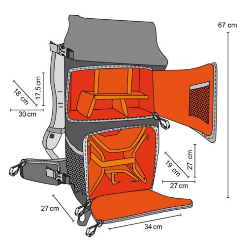 elements Pro Kamera-/Drohnenrucksack
