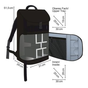 Tokio LARGE Fotorucksack