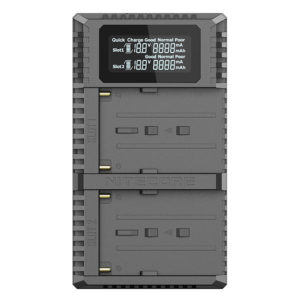 USN3 Pro Doppellader für NP-F Akkus