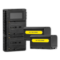 <span class="marke">Nitecore </span>NP-F Ladegerät & Akkus
