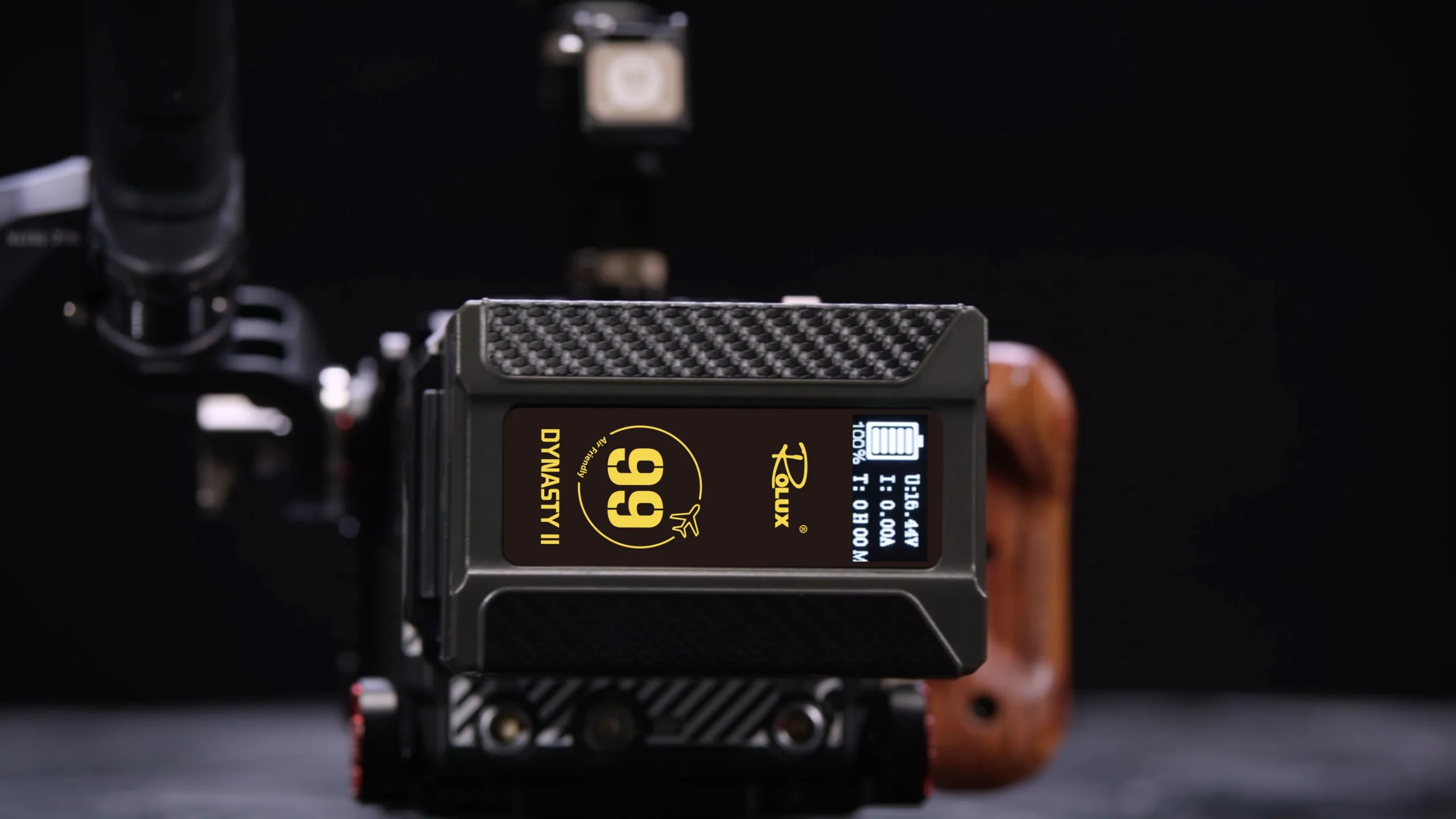 Rolux® V-Mount Akku Dynasty II Rolux® V-Mount Akku Dynasty II