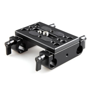 Mounting Plate with ø15mm Rod Clamps