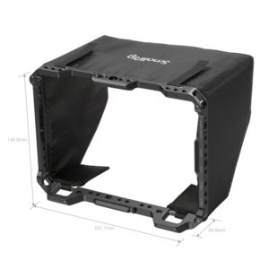 Cage & Sunhood, HDMI Clamp Blackmagic Design Video Assist 7"
