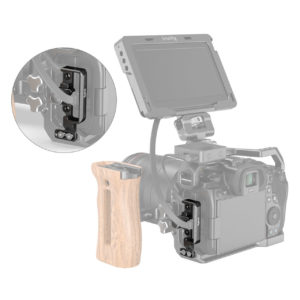 HDMI & USB-C Kabelklemme für EOS R5 und R6