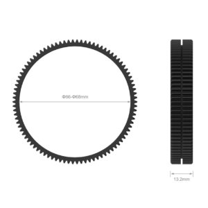 Seamless Focus Gear Ring ø66-68mm