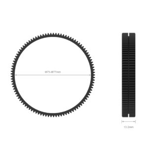 Seamless Focus Gear Ring ø75-77mm