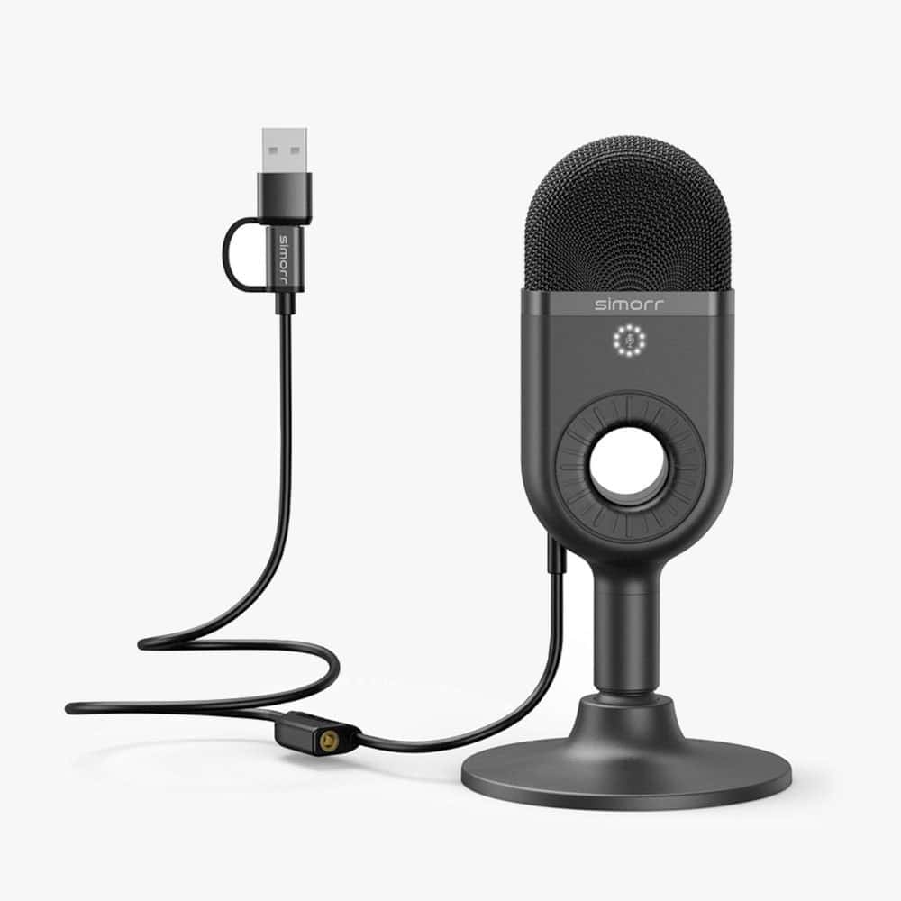 SmallRig 3491 Simorr Wave U1 USB Kondensator-Mikrofon