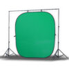 <span class="marke">StudioKing </span>Jumbo 2in1 Falthintergrund grün/blau