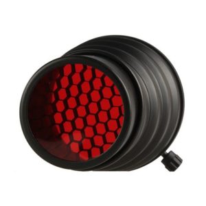 Spotvorsatz, Wabe, Filter 9,5cm-Anschluss