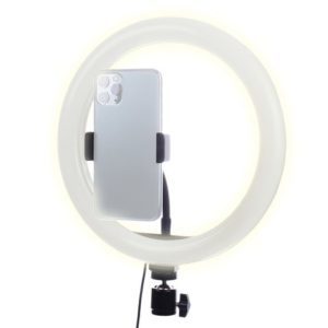LED Vlogger-Set Stativ, smartphone- & Mikrofon-Halter