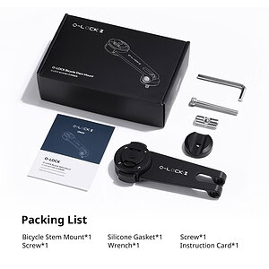 Ulanzi O-LOCK Fahrrad-Lenkerhalterung (Bowl Cover) Aluminium