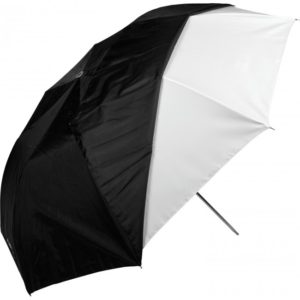 Reflexschirm ø109cm weiß/schwarz