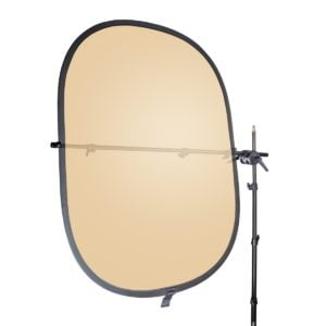 Reflektorhalter-Set silber/gold, ⌀100cm