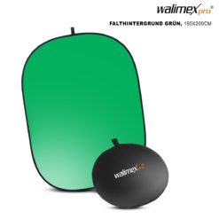 <span class="marke">walimex pro </span>Falthintergrund grün