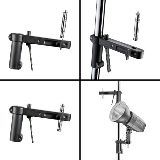 Rollstativ mit Klemmhaltern 223cm