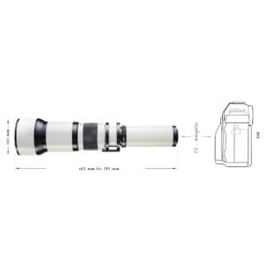 650-1300mm/8-16 für T2