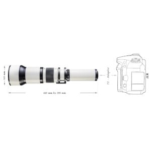 650-1300mm/8-16 für T2