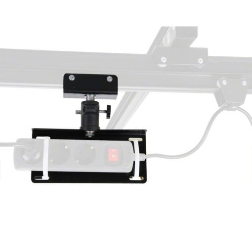 Steckdosen-Halter für Deckenschienensystem