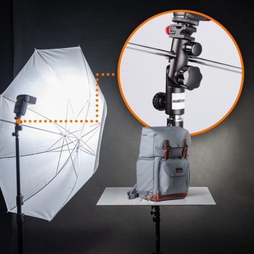 <span class="marke">walimex pro </span>Metall Blitz- & Schirmhalter – Bild 7