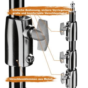 Lampenstativ AIR 355 120-355cm