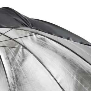 Reflexschirm ø150cm silber/schwarz