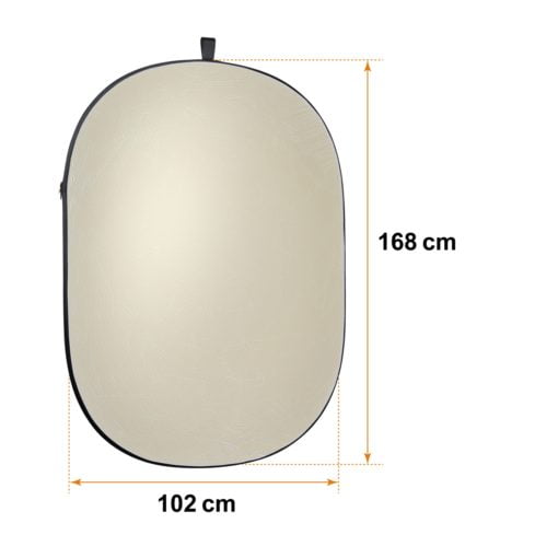 5in1 Faltreflektor wavy 100x170cm
