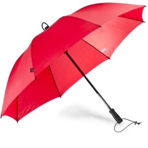 Handsfree Regenschirm rot