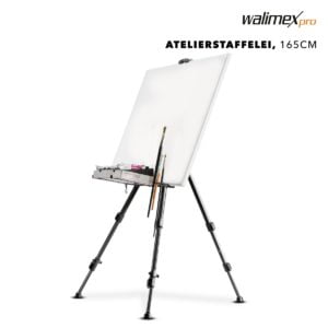 Atelierstaffelei L Aluminium, 165cm
