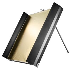 Reflektorpanel mit Lichtklappen 1x1m